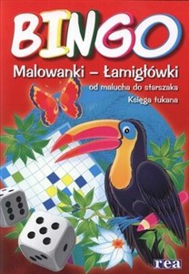 Picture of Bingo Malowanki Łamigłówki od malucha do starszaka Księga tukana