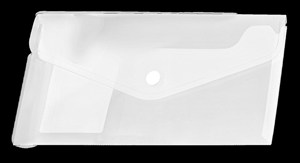 Picture of Paczka koperta pp na zatrzask DL transparentna 12 sztuk