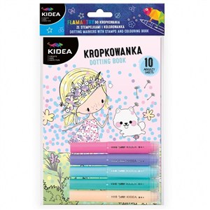 Picture of Zestaw malowanie kropkami ze stempelkami Wróżki Kidea