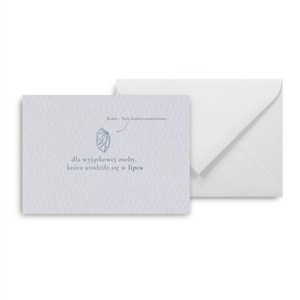 Picture of Mini kartka Urodziny lipiec