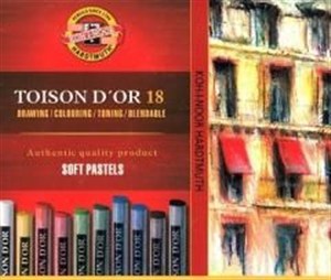 Obrazek Pastele suche Toison D'Or 18 sztuk