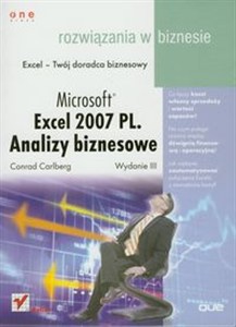 Obrazek Microsoft Excel 2007 PL Analizy biznesowe Rozwiązania w biznesie