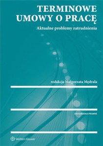 Obrazek Terminowe umowy o pracę Aktualne problemy zatrudnienia