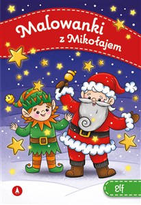 Obrazek Malowanki z Mikołajem Elf