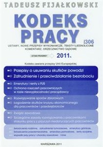 Obrazek Kodeks pracy 2011 Kodeks zawiera przepisy Unii Europejskiej