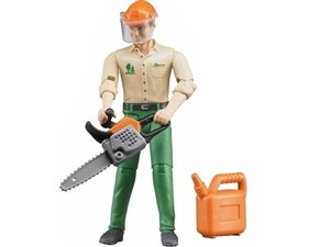 Obrazek Figurka drwala z akcesoriami