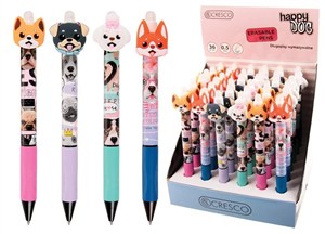 Picture of Długopis wymazywalny Happy Dog (36szt)