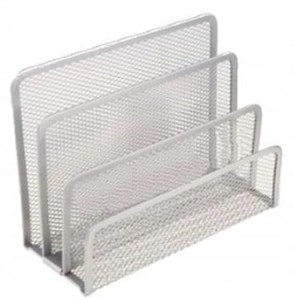 Obrazek Stojak do kopert srebrny BV507-S