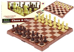 Obrazek Szachy i warcaby 2w1
