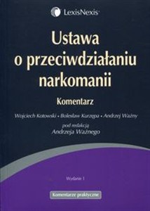 Obrazek Ustawa o przeciwdziałaniu narkomanii Komentarz