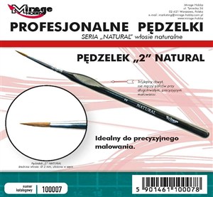 Picture of Pędzelek natural 2