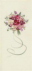 Obrazek Karnet Kwiaty DL N04 - Bukiet