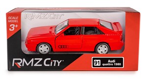 Obrazek RMZ City Audi Quattro Coupe (1980-1991) czerwony w skali 1:35