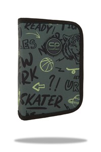 Obrazek Piórnik jednoklapkowy bez wyposażenia Coolpack Clipper Tiger