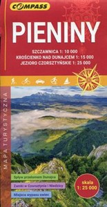 Obrazek Pieniny mapa turystyczna 1:25 000