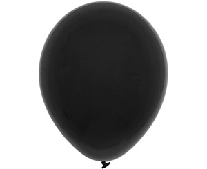 Picture of Balony pastelowe czarne 23cm 100szt