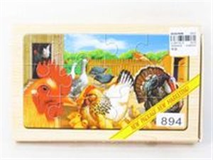 Obrazek Puzzle Zwierzęta domowe 4 X 12