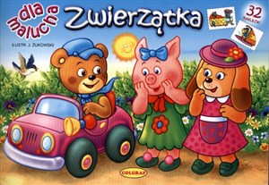 Obrazek Zwierzątka Dla malucha 32 naklejki