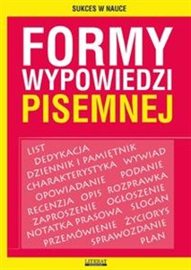 Obrazek Formy wypowiedzi pisemnej