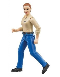 Obrazek Figurka kobiety w niebieskich dżinsach