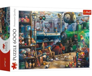 Obrazek Puzzle 6000 Stacja kolejowa 65004
