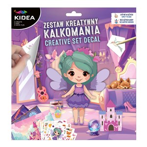 Obrazek Zestaw kreatywny kalkomania Kidea