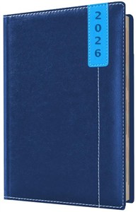 Picture of Kalendarz 2026 A4 tygodniowy registry niebieski