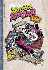 Picture of Notatnik ozdobny 143x210/64K linia Panda FRESH