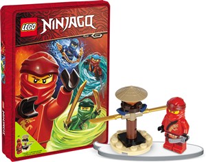 Obrazek Lego Ninjago. Zestaw Książek Z Klockami Lego.