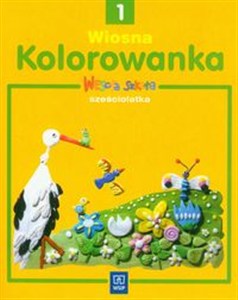 Obrazek Wesoła szkoła sześciolatka Kolorowanka Część 1