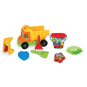 Obrazek Multi Truck Wywrotka z kpl. do piasku na wiaderku 70340