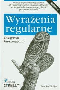 Picture of Wyrażenia regularne Leksykon kieszonkowy