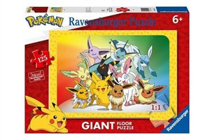 Obrazek Puzzle dla dzieci 125 Pokemon Giant