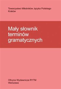 Obrazek Mały słownik terminów gramatycznych