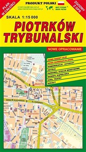 Obrazek Piotrków Trybunalski 1:15 000 plan miasta PIĘTKA