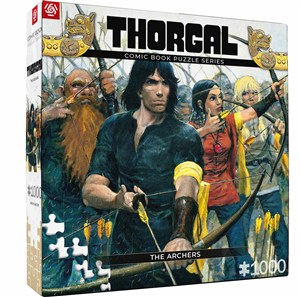 Obrazek Puzzle 1000 Comic Thorgal The Archers Łucznicy