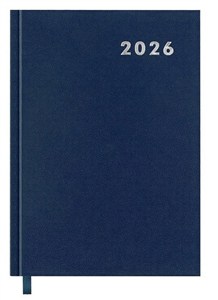 Picture of Kalendarz książkowy 2026 A5 niebieski EASY
