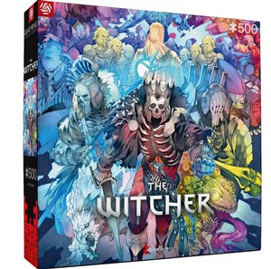 Obrazek Puzzle 500 Gaming The Witcher Monster Faction