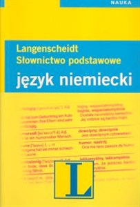 Obrazek Langenscheidt Słownictwo podstawowe język niemiecki Słownik przedmiotowy do samodzielnej nauki najważniejszych słów