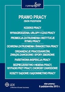 Obrazek Prawo pracy Zbiór przepisów