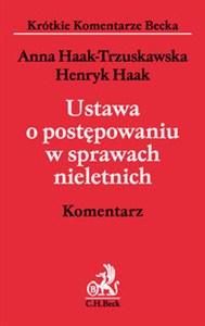 Obrazek Ustawa o postępowaniu w sprawach nieletnich Komentarz
