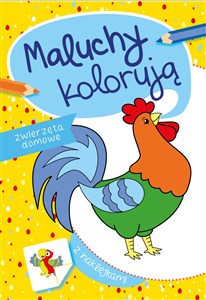 Obrazek Maluchy kolorują zwierzęta domowe