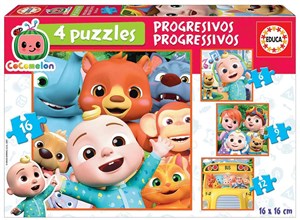 Picture of Puzzle 6+9+12+16 Cocomelon G3