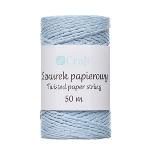 Picture of Sznurek papierowy skręcany niebieski 50m