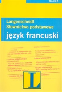 Obrazek Langenscheidt Słownictwo podstawowe język francuski Słownik przedmiotowy do samodzielnej nauki najważniejszych słów