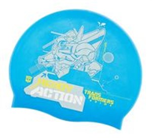 Obrazek Czepek kąpielowy Transformers niebieski