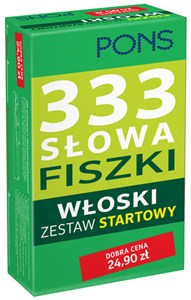 Obrazek 333 Słowa Fiszki Włoski Zestaw startowy