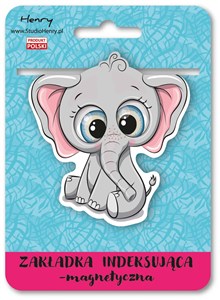 Obrazek Zakładka magnetyczna Słoń