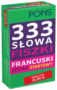 Obrazek 333 Słowa Fiszki Francuski Zestaw startowy