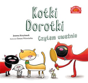 Obrazek Kotki Dorotki Czytam uważnie